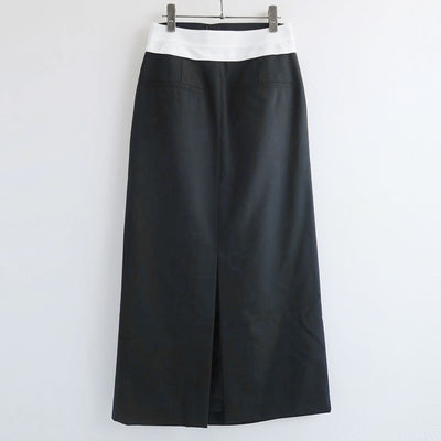 【IIROT/イロット】<br>Wrap waist Skirt <br>023-023-WS11