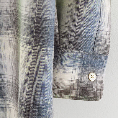 【9/19からポイント10%還元】<br>【AURALEE/オーラリー】<br>SUPER LIGHT WOOL CHECK SHIRT <br>A25AS01LC