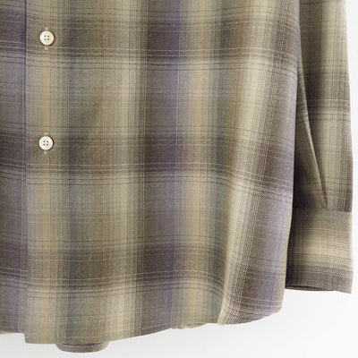 【9/19からポイント10%還元】<br>【AURALEE/オーラリー】<br>SUPER LIGHT WOOL CHECK SHIRT <br>A25AS01LC