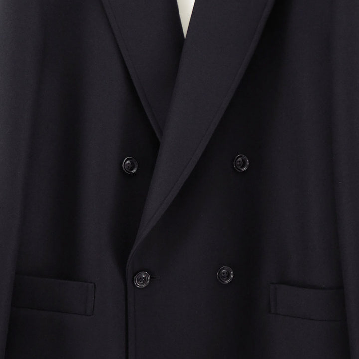 ULTERIOR/アルテリア】SUPER FINE LIGHT MELTON DB JKT UJK25-KC205-A