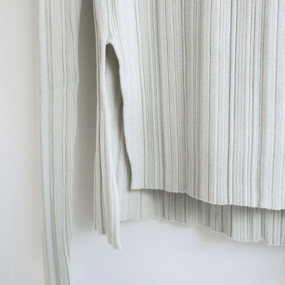 【KANAKO SAKAI/カナコサカイ】<br>RIBBED-KNIT TOP <br>KS2302082