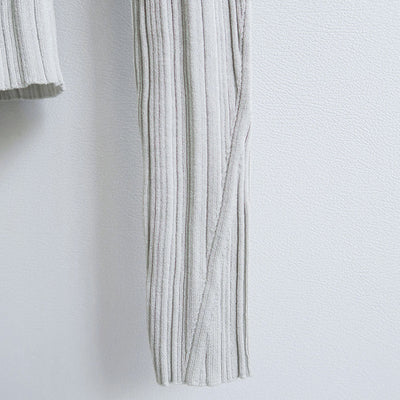 【KANAKO SAKAI/カナコサカイ】<br>RIBBED-KNIT TOP <br>KS2302082