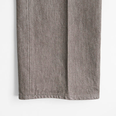 【AURALEE/オーラリー】<br>HARD TWIST BROWN DENIM 5P PANTS <br>A23AP02MD