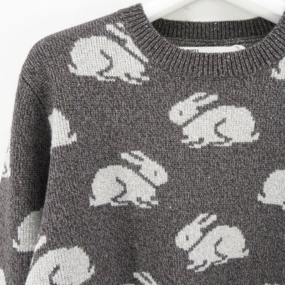 【DAIRIKU/ダイリク】<br>"Rabbit" Tite Pullover Knit <br>24AWK-5