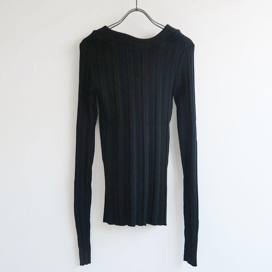 【KANAKO SAKAI/カナコサカイ】<br>RIBBED-KNIT TOP <br>KS2302082