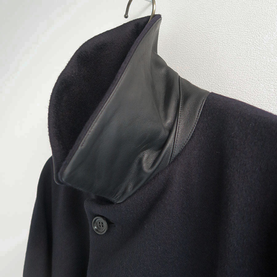 IIROT Stand Fall Collar Coat イロット ブラック