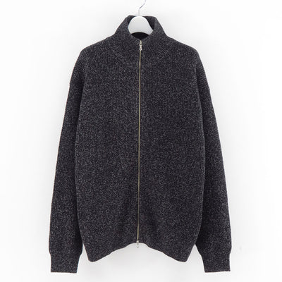 【ULTERIOR/アルテリア】<br>W/C MEALANGE RIB DRIVERS KNIT <br>UKW28-KC221