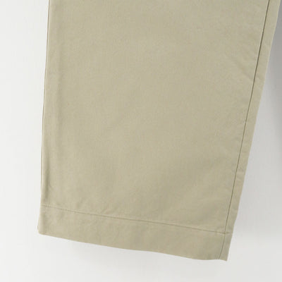 【AURALEE/オーラリー】<br>WASHED FINX CHINO ONE-TUCK PANTS <br>A25SP02FC