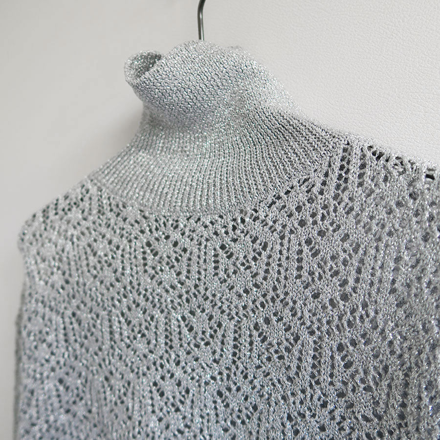 【KANAKO SAKAI/カナコサカイ】<br>KAMON KNITTED SWEATER <br>KS2302084