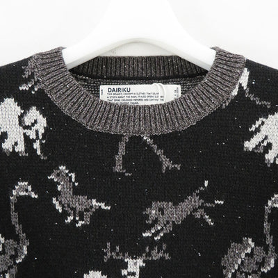 SALE 50%OFF ! <br/>【DAIRIKU/ダイリク】<br>"ZOO" Tite Pullover Knit <br>24AWK-7