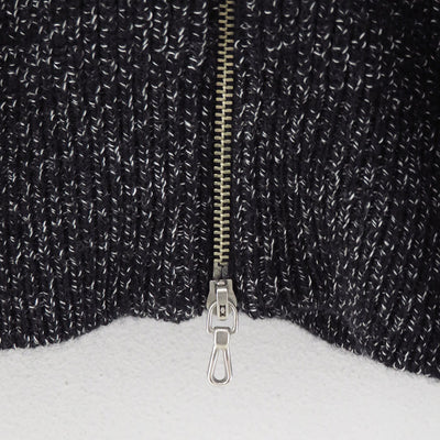 【ULTERIOR/アルテリア】<br>W/C MEALANGE RIB DRIVERS KNIT <br>UKW28-KC221
