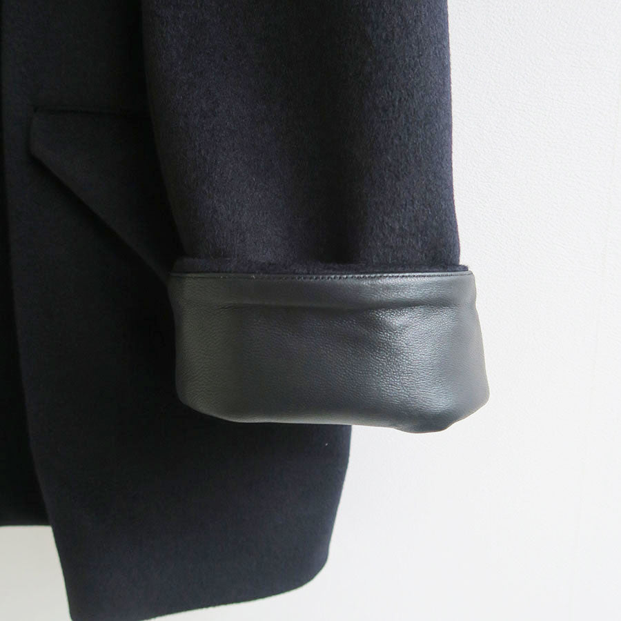 【IIROT/イロット】<br>Stand fall collar Coat <br>028-024-WC39