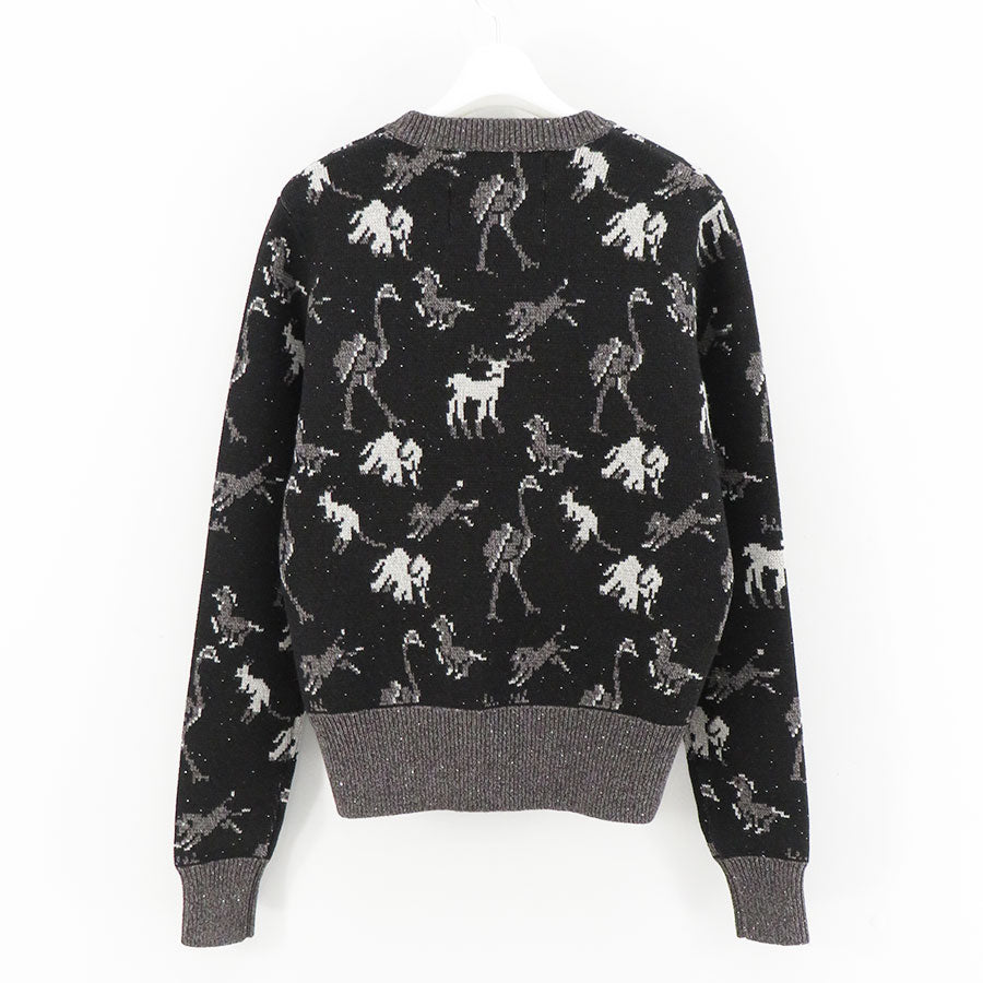 【DAIRIKU/ダイリク】<br>"ZOO" Tite Pullover Knit <br>24AWK-7