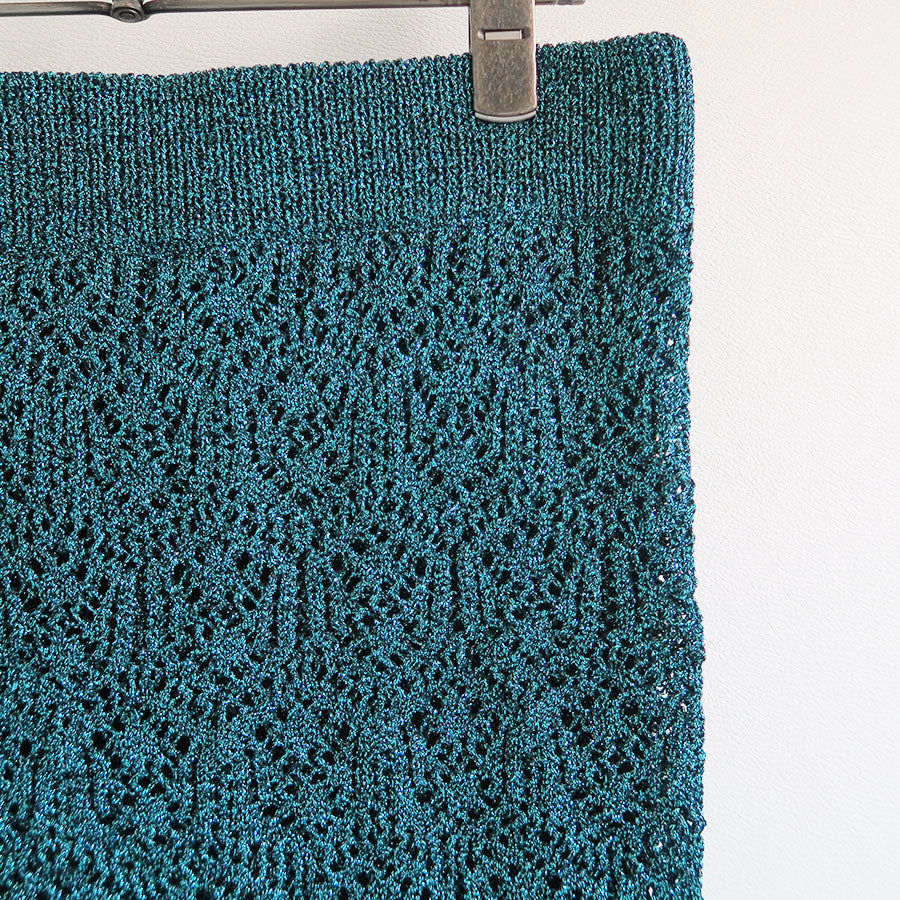 【KANAKO SAKAI/カナコサカイ】<br>KAMON KNITTED SKIRT <br>KS2302085