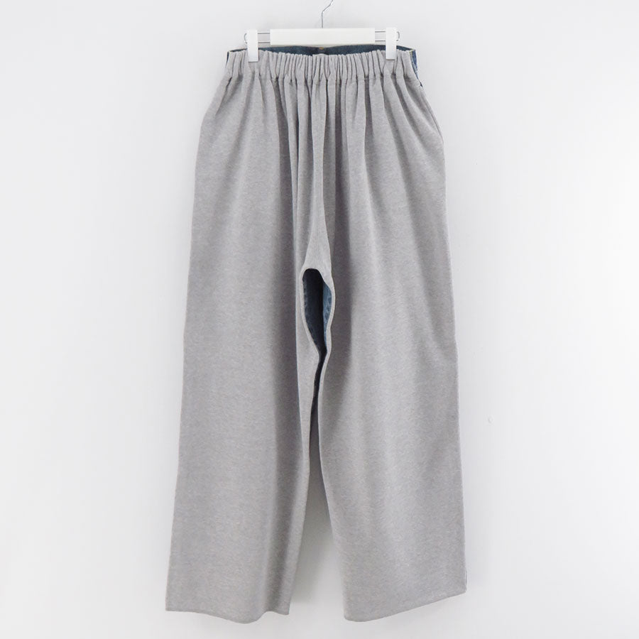 【INSCRIRE/アンスクリア】<br>Hybride Sweat Denim Pants <br>ID-PT50