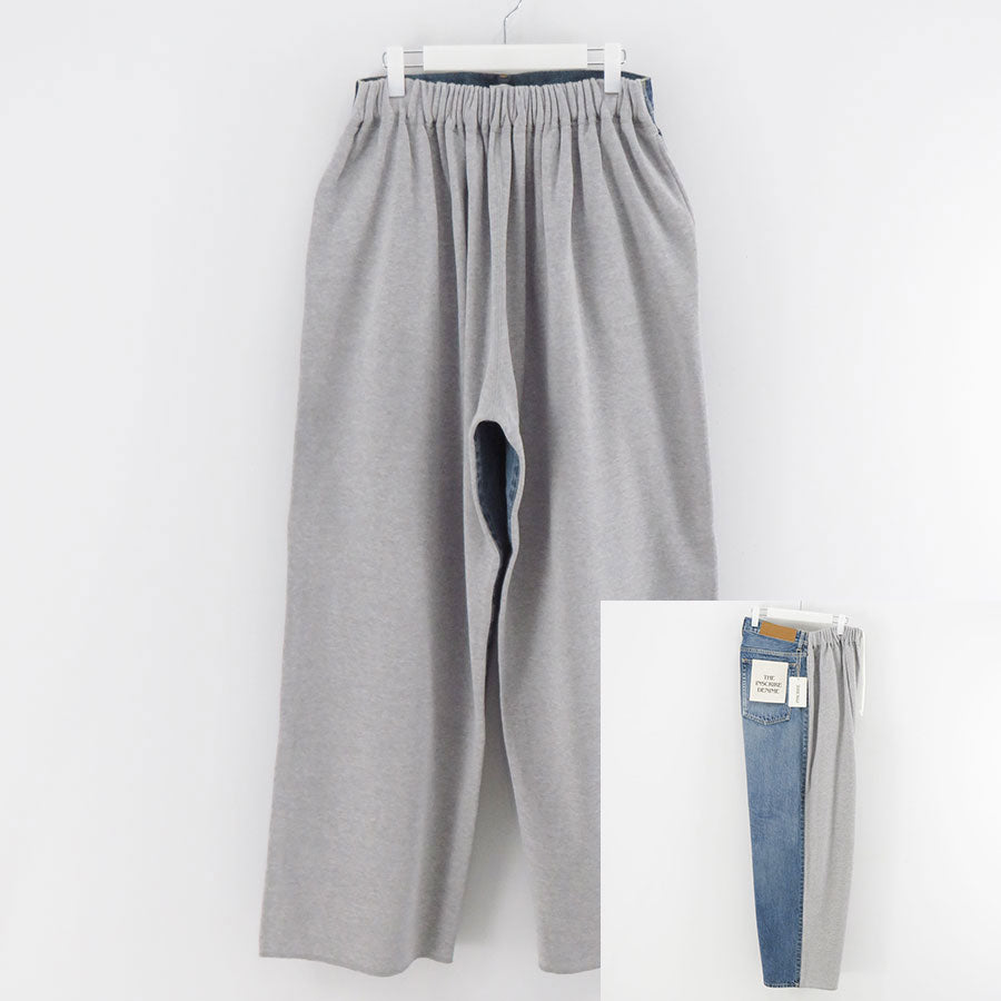 【INSCRIRE/アンスクリア】<br>Hybride Sweat Denim Pants <br>ID-PT50