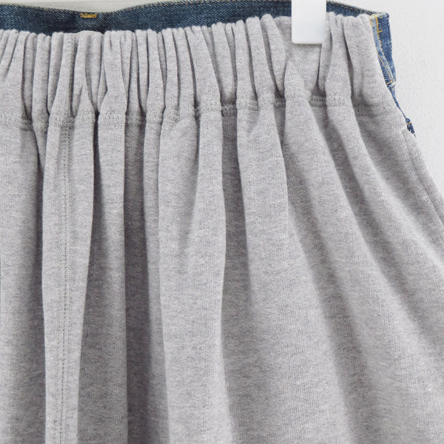 【INSCRIRE/アンスクリア】<br>Hybride Sweat Denim Pants <br>ID-PT50