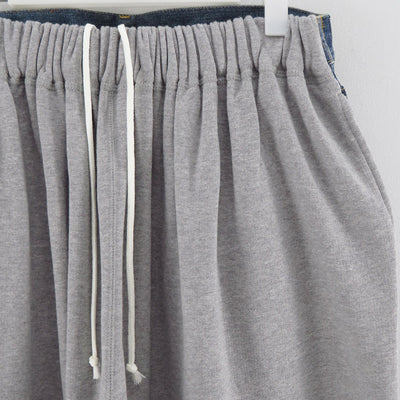【INSCRIRE/アンスクリア】<br>Hybride Sweat Denim Pants <br>ID-PT50