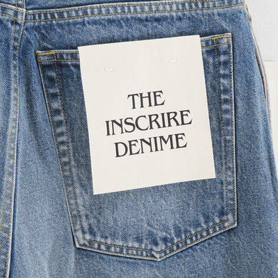 【INSCRIRE/アンスクリア】<br>Hybride Sweat Denim Pants <br>ID-PT50