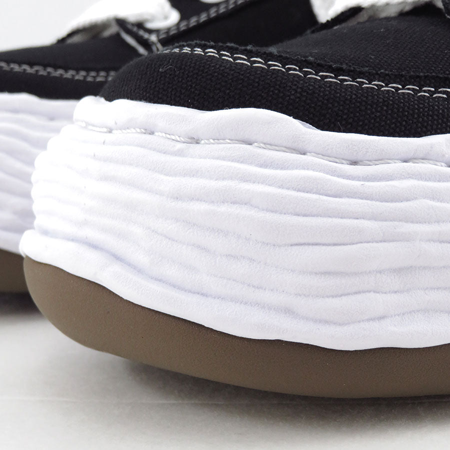 【Maison MIHARA YASUHIRO】<br>"OLIVER" OG Sole Canvas Low-top Sneaker (BLACK) <br>A15FW704