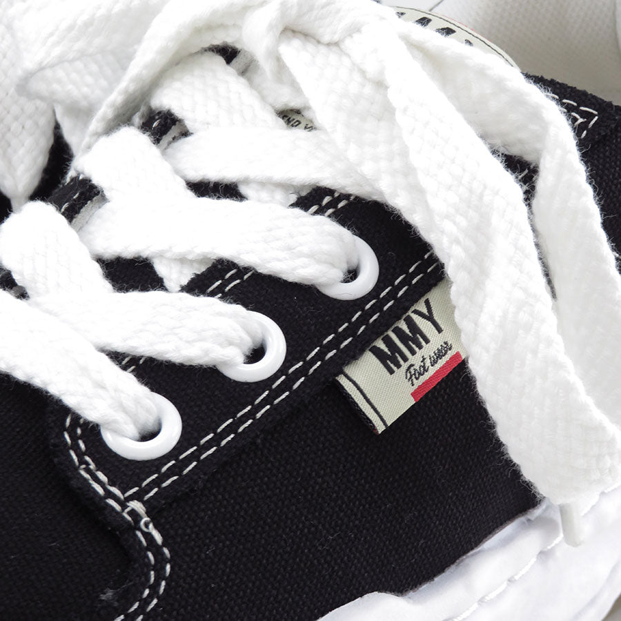 【Maison MIHARA YASUHIRO】<br>"OLIVER" OG Sole Canvas Low-top Sneaker (BLACK) <br>A15FW704