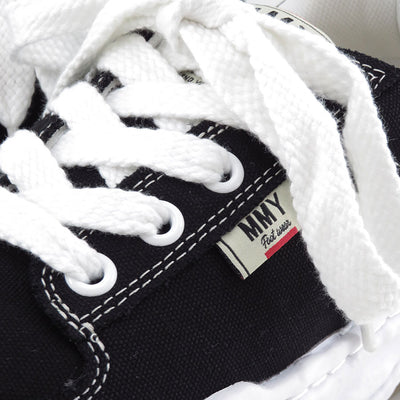 【Maison MIHARA YASUHIRO】<br>"OLIVER" OG Sole Canvas Low-top Sneaker (BLACK) <br>A15FW704