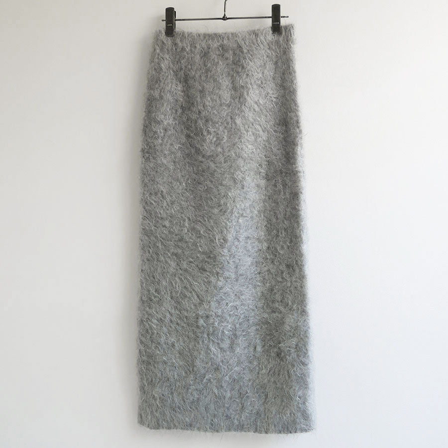 【ERIKOKATORI/エリコカトリ】<br>kid mohair knit skirt <br>EK7-6-2