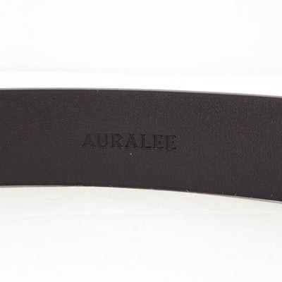 【AURALEE/オーラリー】<br>SQUARE BUCKLE BELT <br>A25SB05RP-M