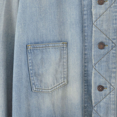 【MAATEE&SONS/マーティーアンドサンズ】<br>DENIM SHIRTS COVERALL <br>MT5303-0913