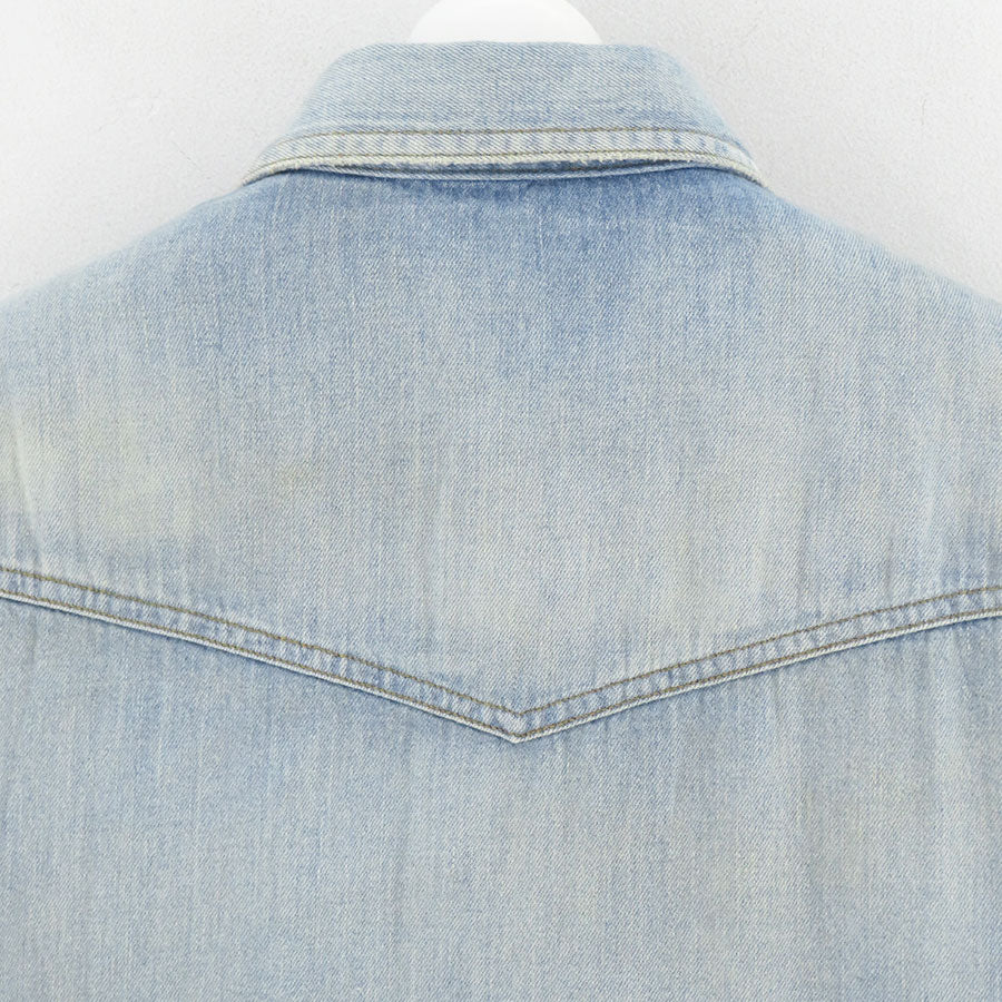 【MAATEE&SONS/マーティーアンドサンズ】<br>DENIM SHIRTS COVERALL <br>MT5303-0913