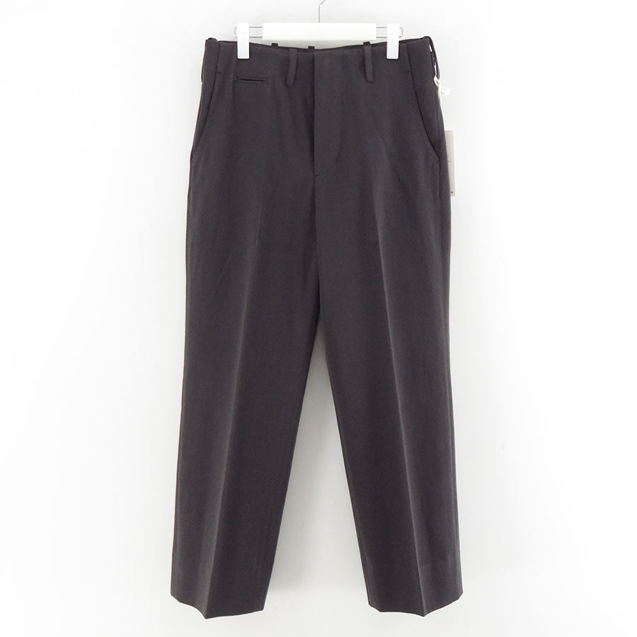 エルメネジルドゼニア パンツ スラックス ウール タック L-XL 50