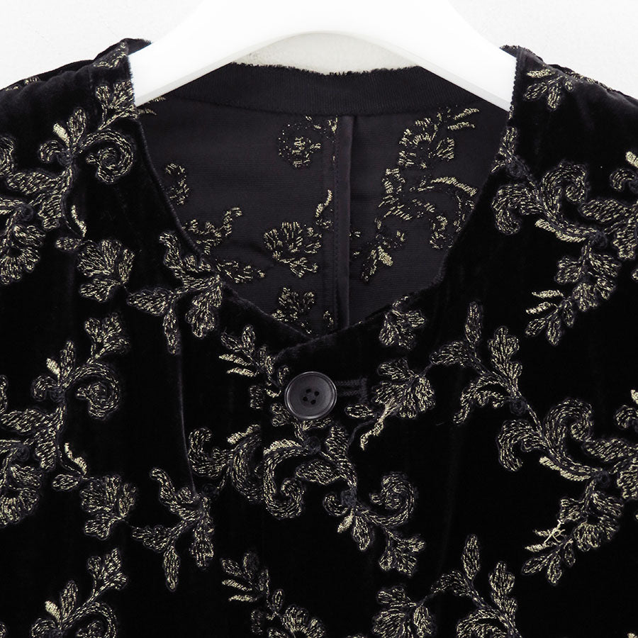 【HEUGN/ユーゲン】<br>"Jonas" French Velvet Blouson <br>SHIRT120