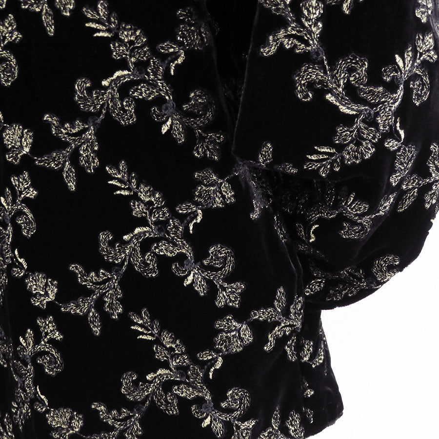 【HEUGN/ユーゲン】<br>"Jonas" French Velvet Blouson <br>SHIRT120