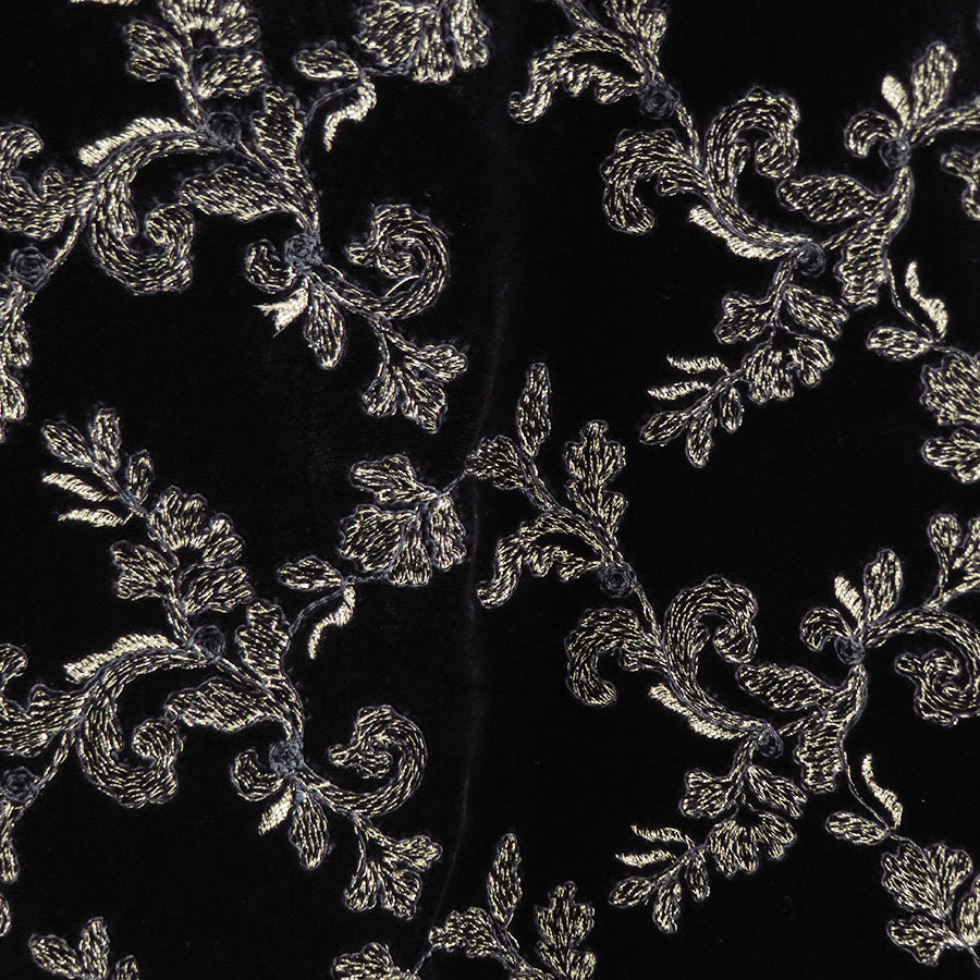 【HEUGN/ユーゲン】<br>"Jonas" French Velvet Blouson <br>SHIRT120