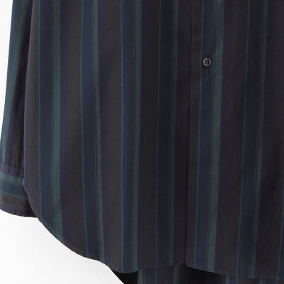 【HEUGN/ユーゲン】<br>"Alan" OverDye Stripe <br>SHIRT0128