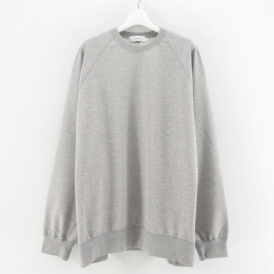 Graphpaper/グラフペーパー】Ultra Compact Terry Crew Neck