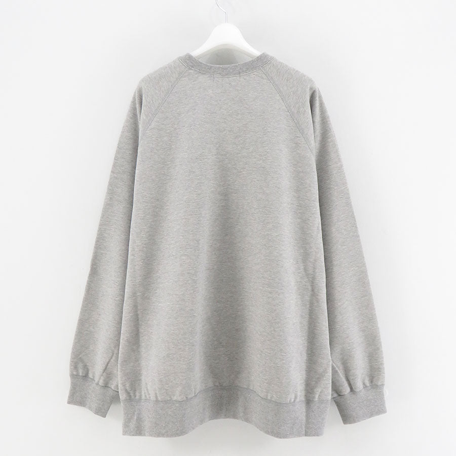 【Graphpaper/グラフペーパー】<br>Ultra Compact Terry Crew Neck Sweater <br>GM251-70142B