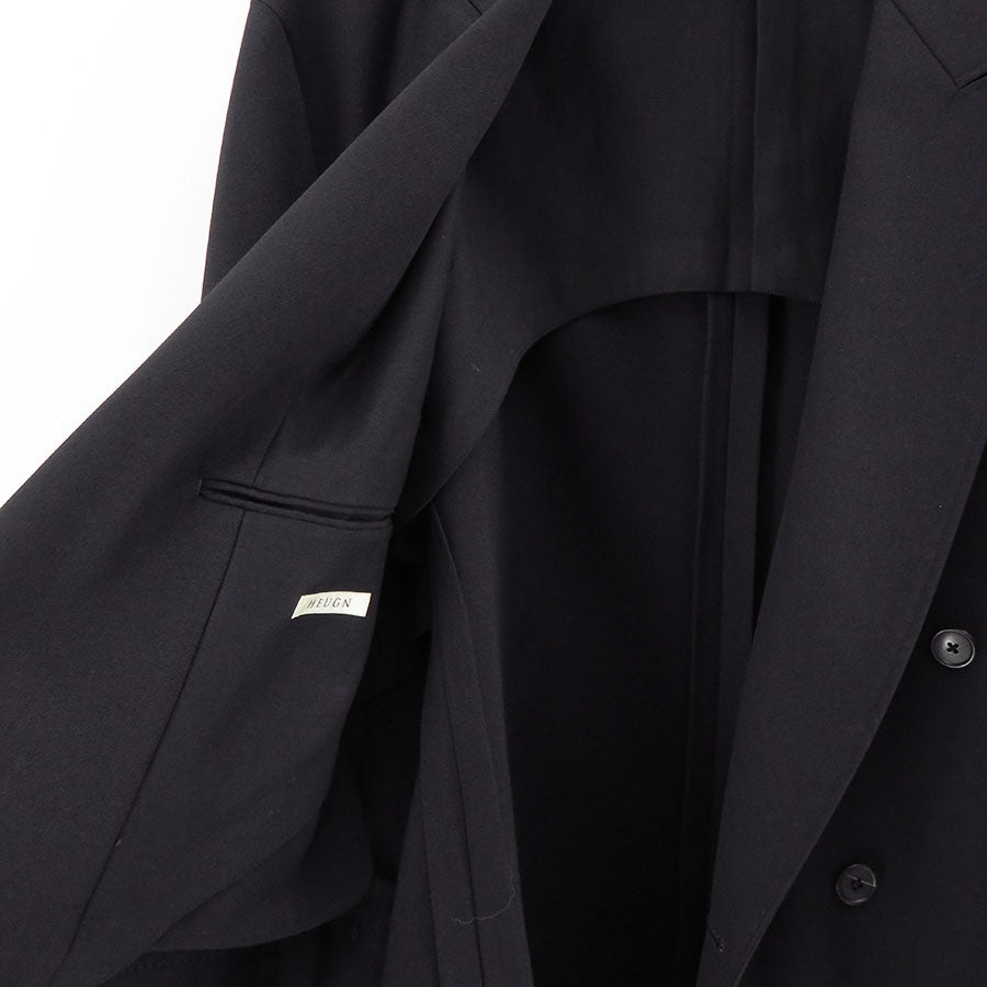 【HEUGN/ユーゲン】<br>"Adam" Wool Black 6B <br>JACKET010