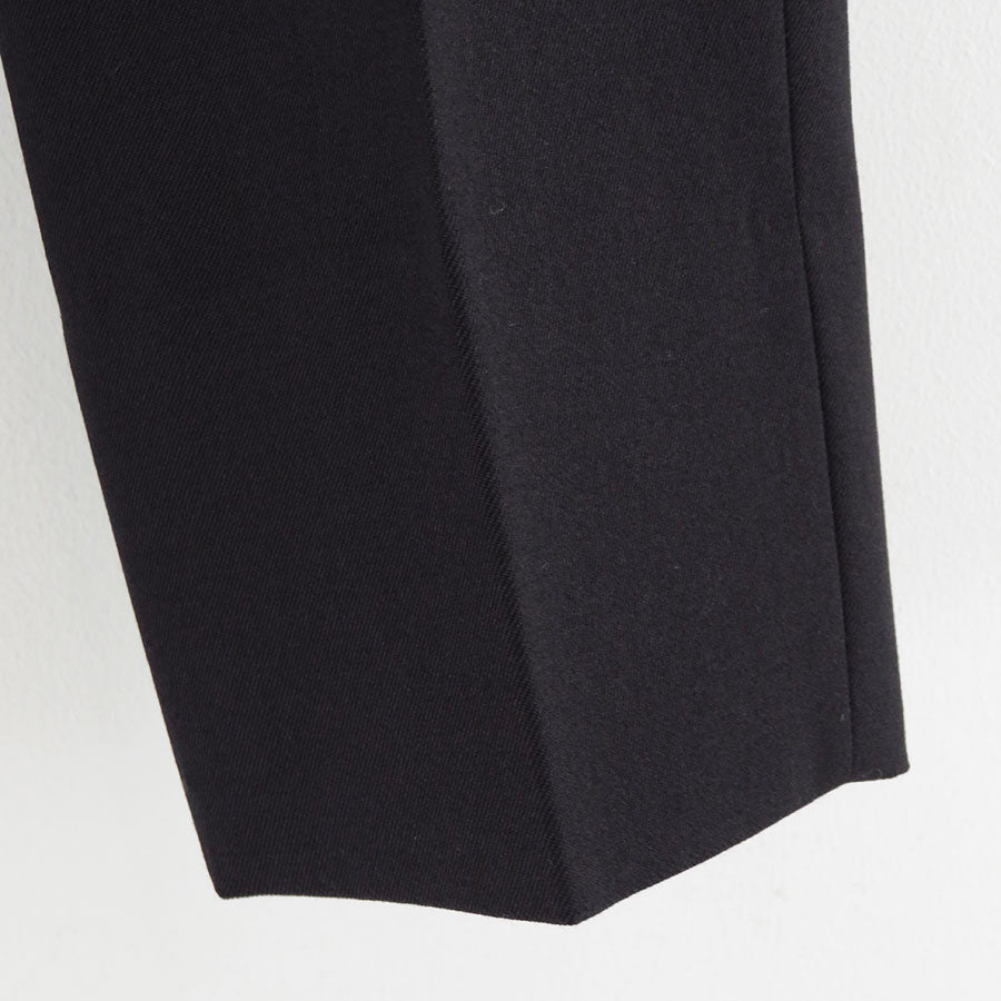 【HEUGN/ユーゲン】<br>"Aaron" Wool Black <br>TROUSER061