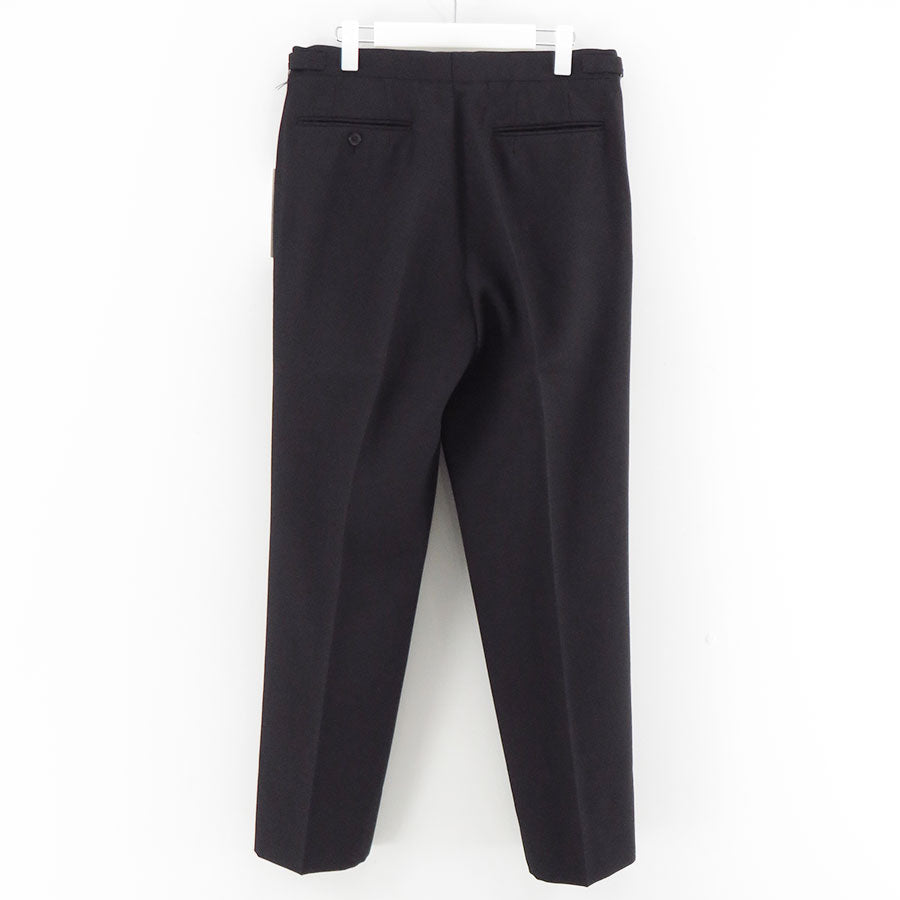 【HEUGN/ユーゲン】<br>"Aaron" Wool Black <br>TROUSER061