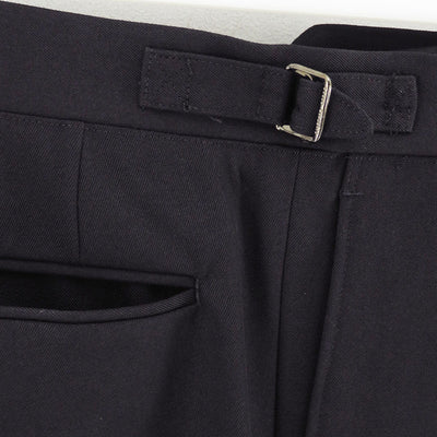 【HEUGN/ユーゲン】<br>"Aaron" Wool Black <br>TROUSER061