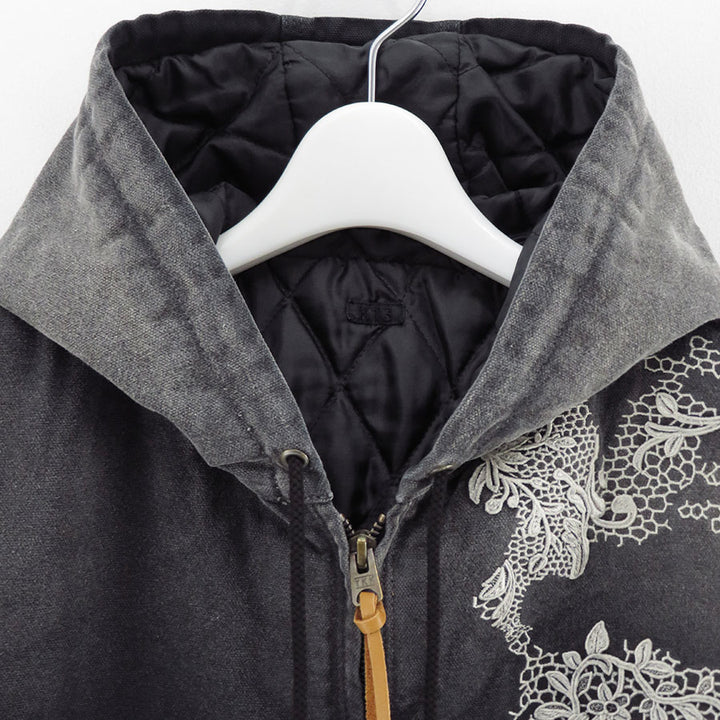 ジャケット・アウター KHOKI 25SS HAND EMBROIDERY CTN JK ジャケット・アウター KHOKI 25SS HAND EMBROIDERY CTN JK KHOKI