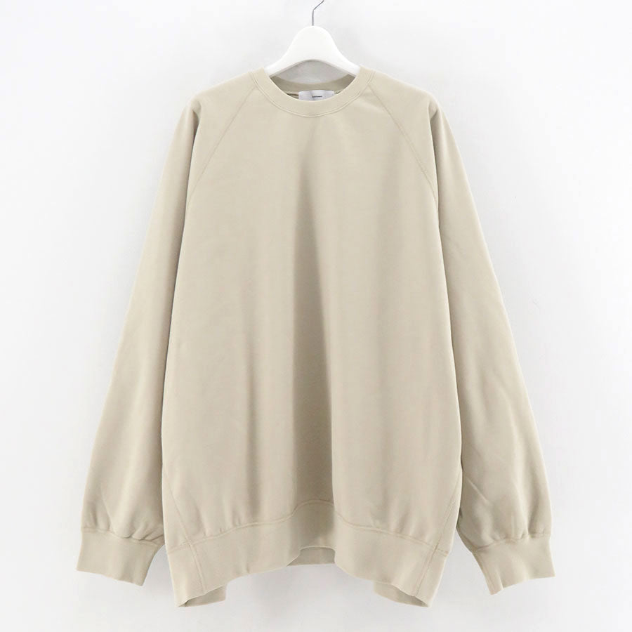 【Graphpaper/グラフペーパー】<br>Ultra Compact Terry Crew Neck Sweater <br>GM251-70142C