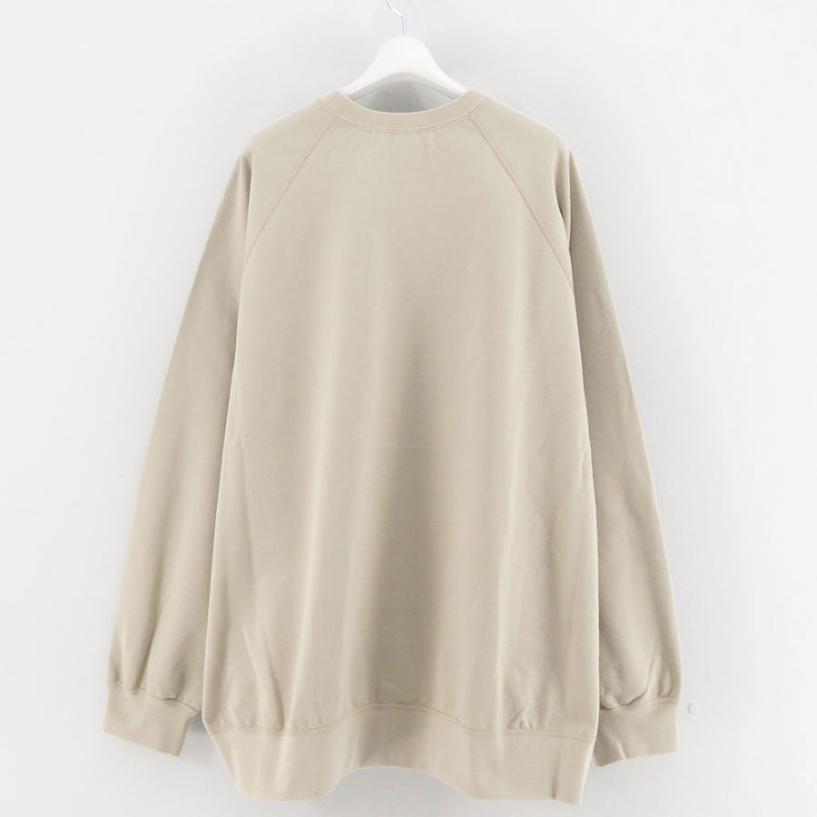 【Graphpaper/グラフペーパー】<br>Ultra Compact Terry Crew Neck Sweater <br>GM251-70142C