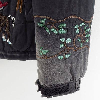 【KHOKI/コッキ】<br>Vintage-effect puffer jacket <br>25fw-jk-07