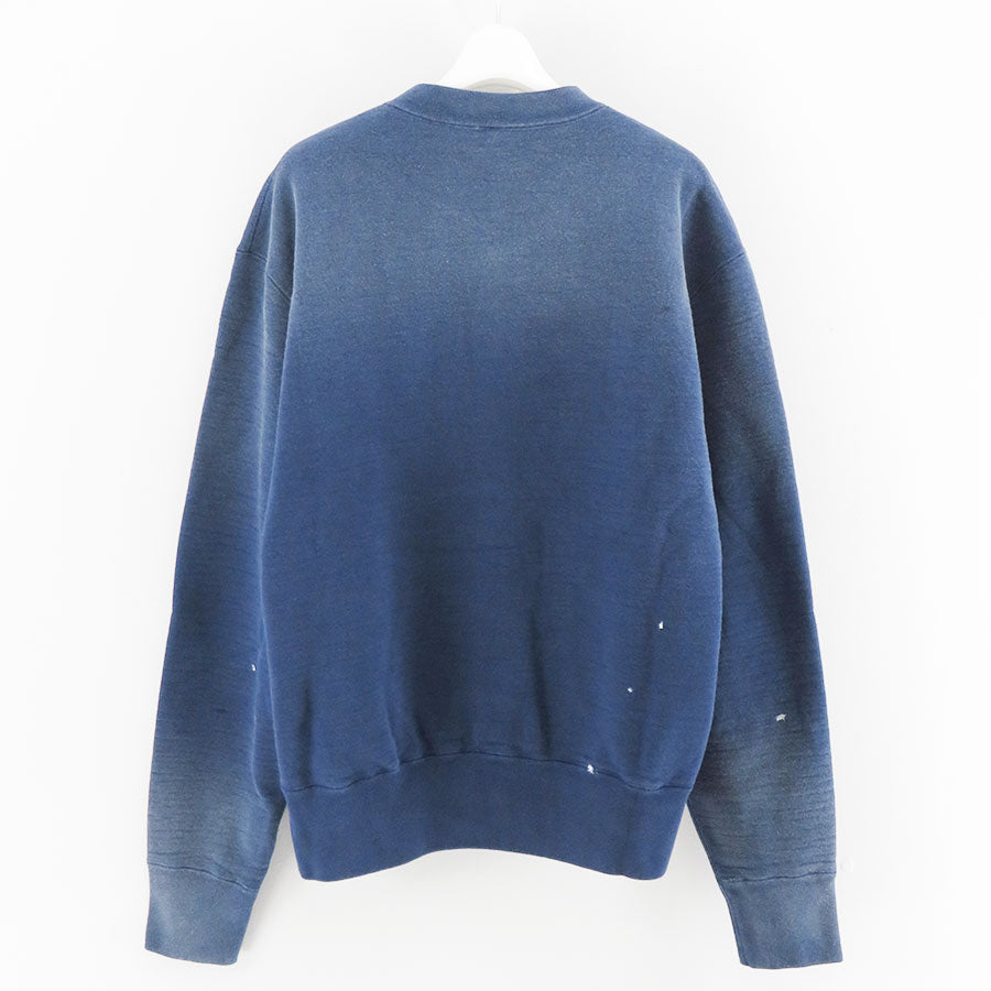 【KHOKI/コッキ】<br>Vintage-effect sweat cardigan <br>25fw-t-03-v
