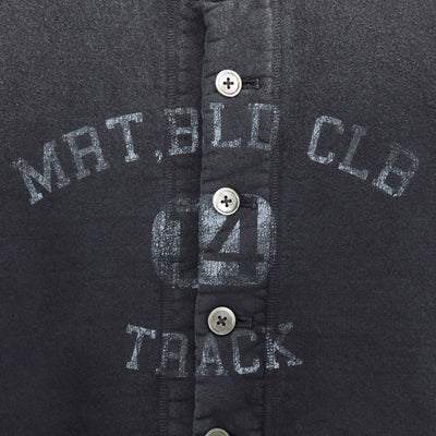 【KHOKI/コッキ】<br>Vintage-effect sweat cardigan <br>25fw-t-03-v