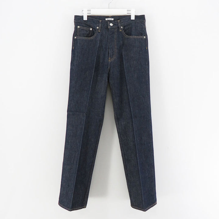 AURALEE/オーラリー】HARD TWIST DENIM 5P PANTS A00P01DMの通販 「ONENESS ONLINE STORE」