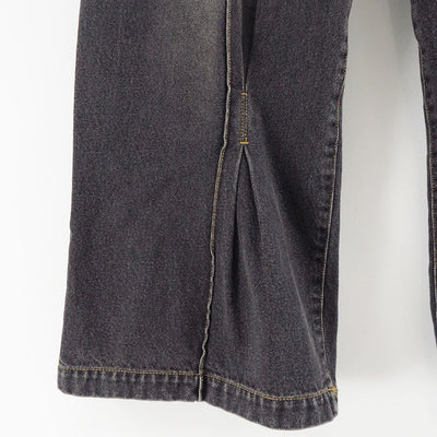 【KHOKI/コッキ】<br>Pleat-design denim pants <br>25ss-p-09