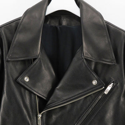 【Porter Classic/ポータークラシック】<br>PC RIDERS JACKET W/LOVE&PEACE SILVER <br>PC-017-1962